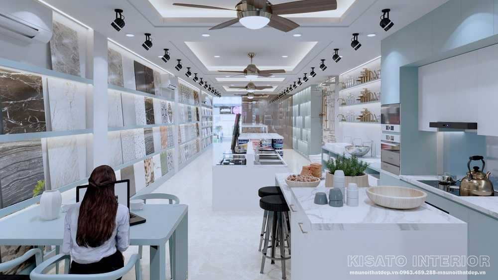 Mẫu nội thất showroom đẹp