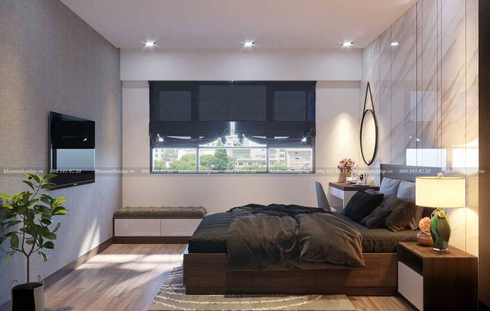 Mẫu nội thất hiện đại phòng ngủ đẹp