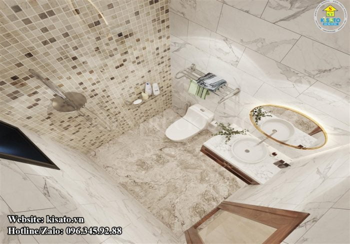Mẫu nội thất phòng tắm, vệ sinh hiện đại