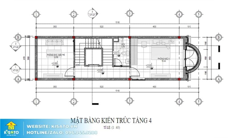 Mặt bằng công năng 2D mẫu nội thất biệt thự