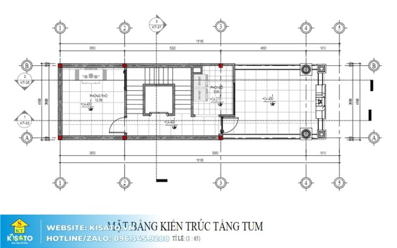 Mặt bằng công năng 2D mẫu nội thất biệt thự