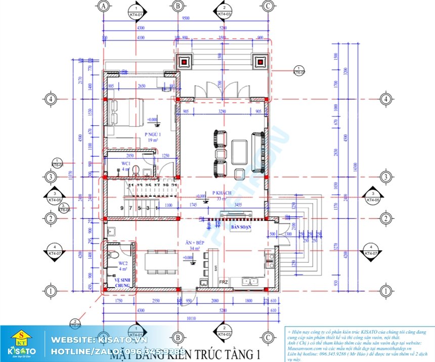 Mẫu nội thất phòng bếp ăn