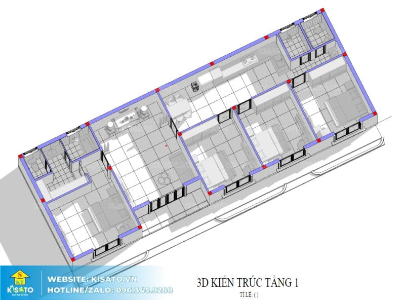 Mẫu nội thất phòng bếp ăn