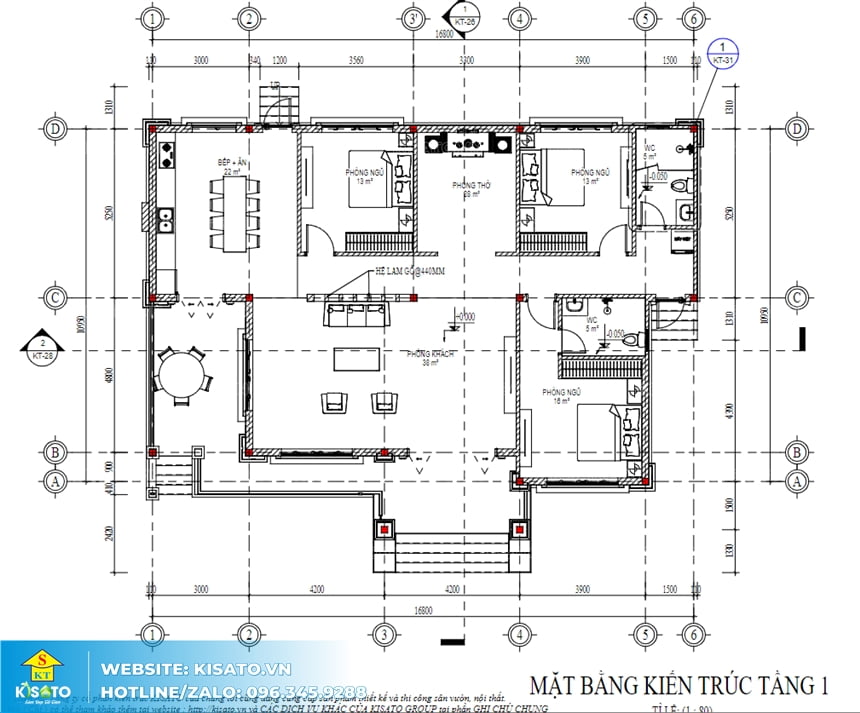 Mẫu nội thất phòng bếp ăn