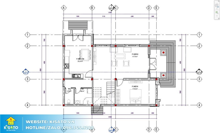 Mẫu nội thất phòng khách